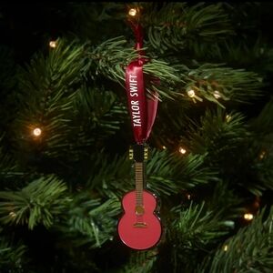 Taylor Swift Red Guitar Ornament